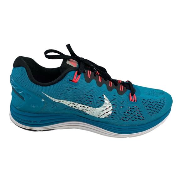 Nike Lunarglide 5 Running Shoes Turquoise Women Size 9 - Picture 9 of 9